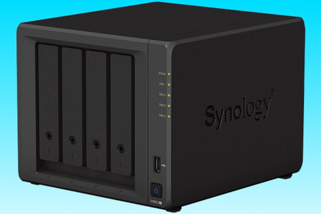 Serwer plików SYNOLOGY DS923+ 50 TB zatoki NVMe bezpieczeństwo
