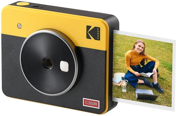 Aparat KODAK Mini Shot 2 Retro  zdjęcia drukowanie drukarka wkłady filmy rozdzielczość bateria obiektyw pojemność tryby filtry łączność smartfon aplikacja sterowanie ogniskowa przysłona migawka lampa błyskowa wymiary ekran wizjer waga zapis karta pamięć 