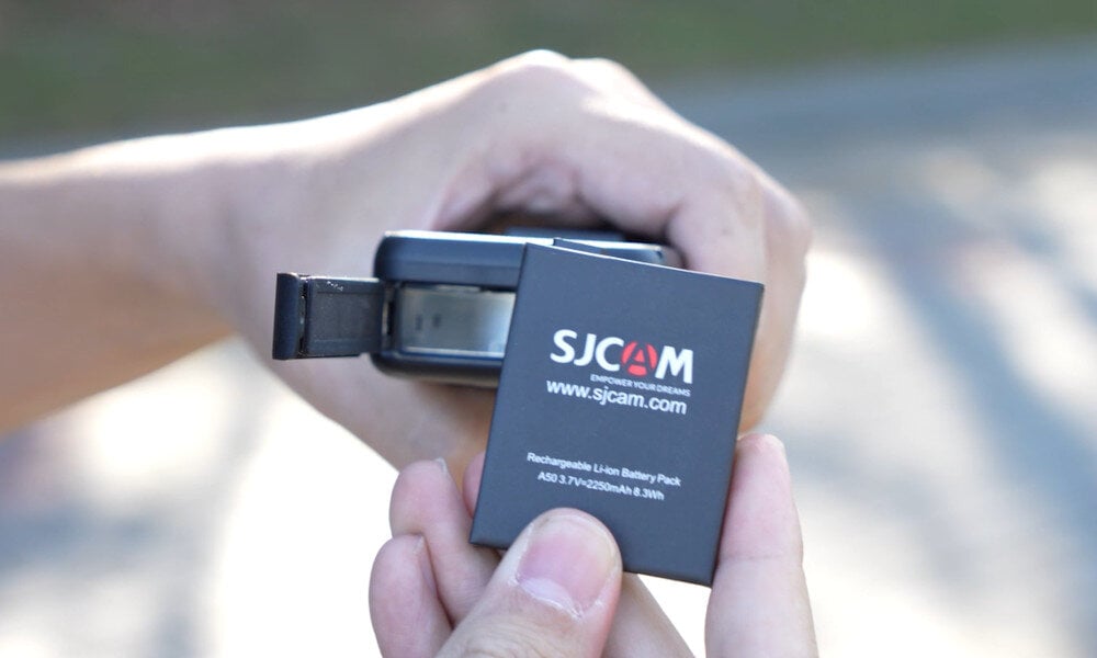 Kamera sportowa SJCAM A50 Body Cam bateria czas pracy szczelność wodoodporność