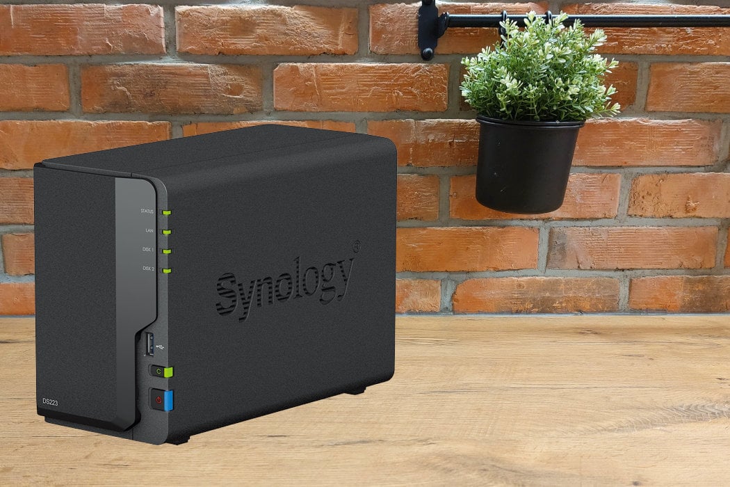 Serwer plików SYNOLOGY DS223 Plug-and-Play wydajność