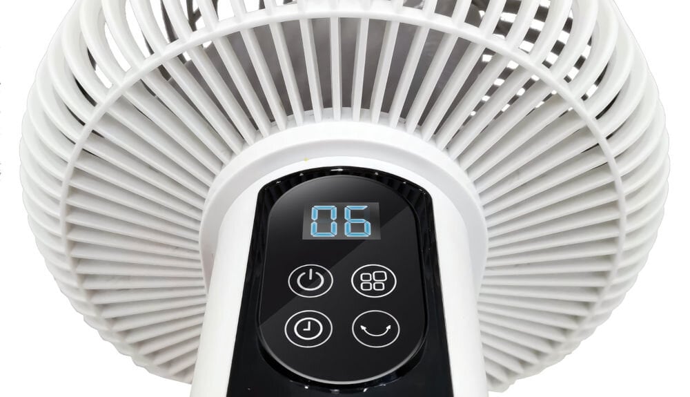 Wentylator LIN FX-08R Biały timer od 1 do 12 godzin automatyczne wyłączenie po upływie określonego czasu komfort oszczędność energii 