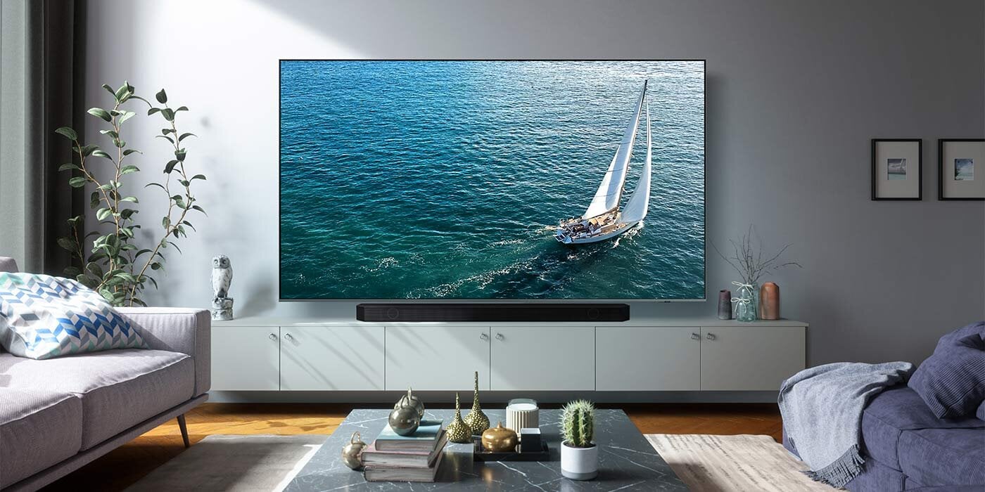 Doskonała jakość obrazu i dźwięku na telewizorach i soundbarach Samsung dostępnych w Media Expert
