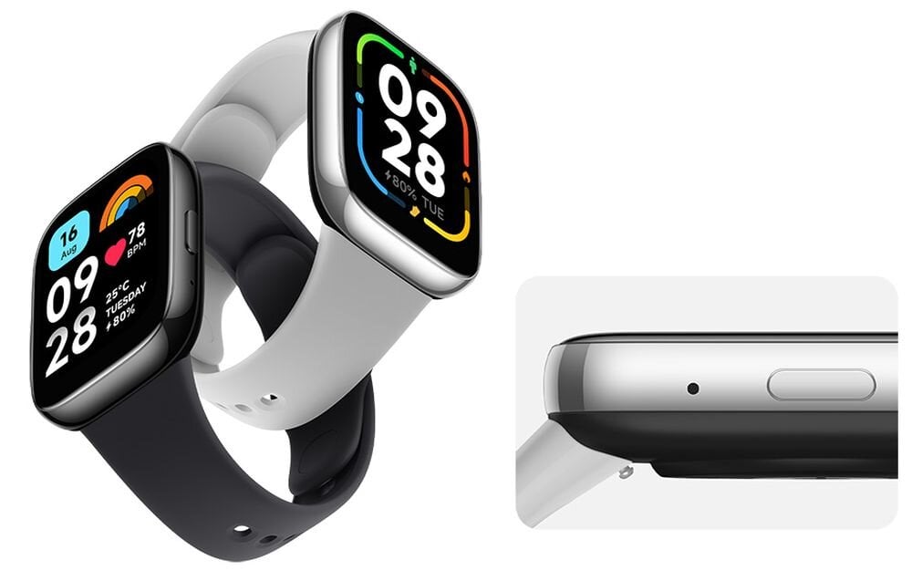 Smartwatch XIAOMI Redmi Watch 3 Active  ekran bateria czujniki zdrowie sport pasek ładowanie pojemność rozdzielczość łączność sterowanie krew puls rozmowy smartfon aplikacja 