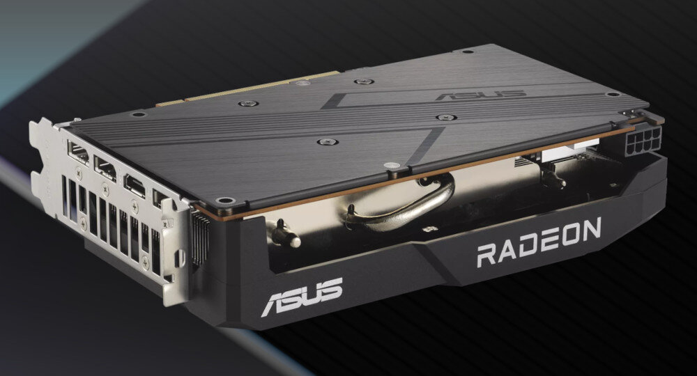 Karta graficzna ASUS Radeon RX 7600 V2 OC Edition 8 GB parametry pamięć szyna danych częstotliwość prędkość