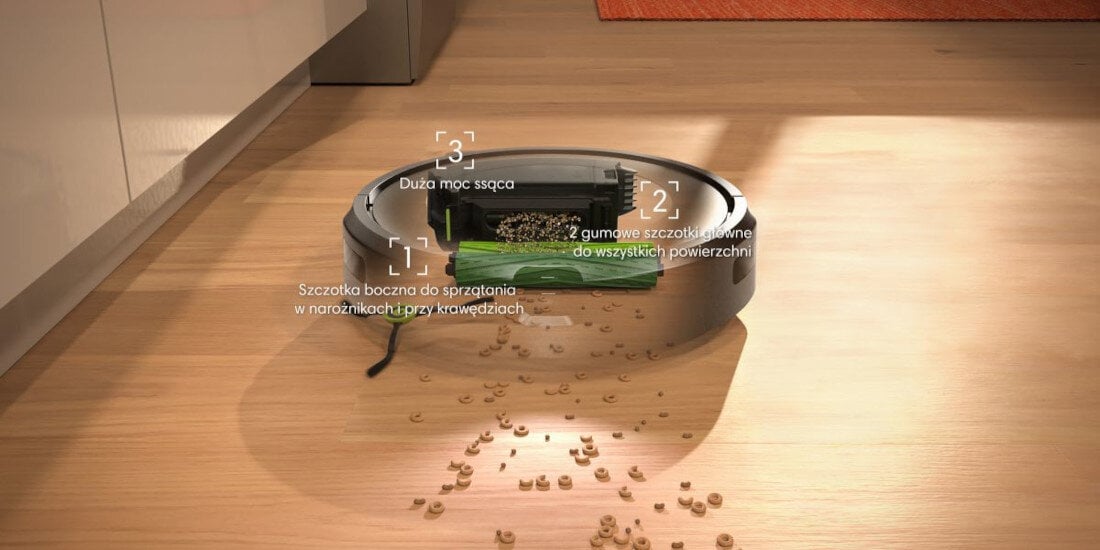 Robot sprzątający IROBOT Roomba Combo J5 gruntownie czyste powierzchnia rodzaj