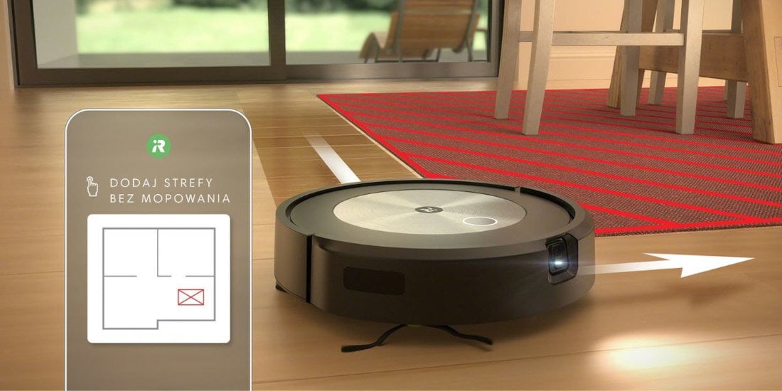 Robot sprzątający IROBOT Roomba Combo J5 aplikacja iRobot Home