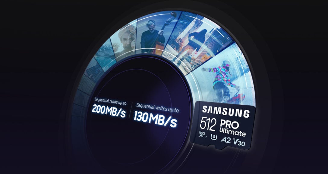 Karta pamięci SAMSUNG Pro Ultimate microSDXC 256GB + Czytnik szybkość zapisy odczytu klasa