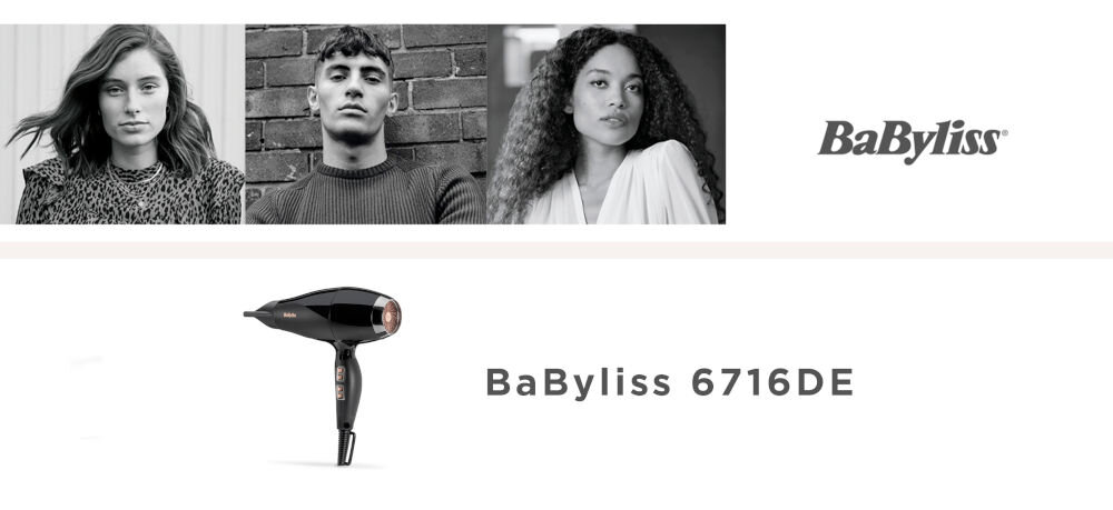 Suszarka BABYLISS 6716DE 2300W idealnie suche