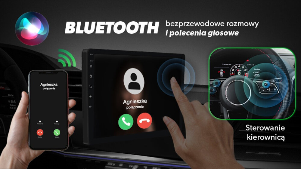 Radio samochodowe VORDON HX-100  - bluetooth