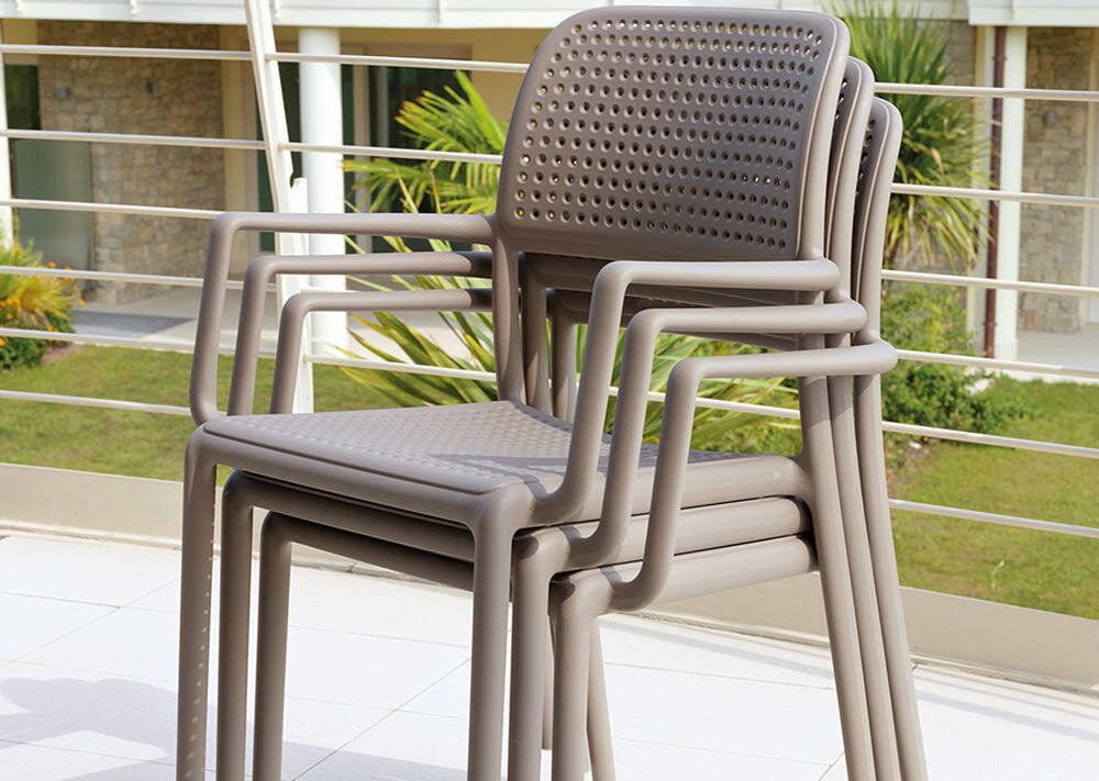 Krzesło ogrodowe NARDI Bora 80720 styl funkcjonalność aranżacje wnętrza trwałość wytrzymałość kolor kolorystyka wykonanie max obciążenie 130 kg