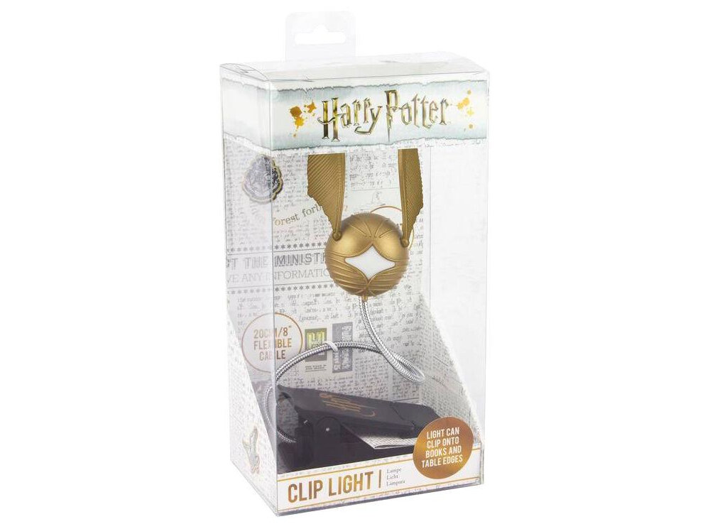 Lampka gamingowa PALADONE Harry Potter Złoty znicz klips oświetlenie zasilanie magia świat czytanie