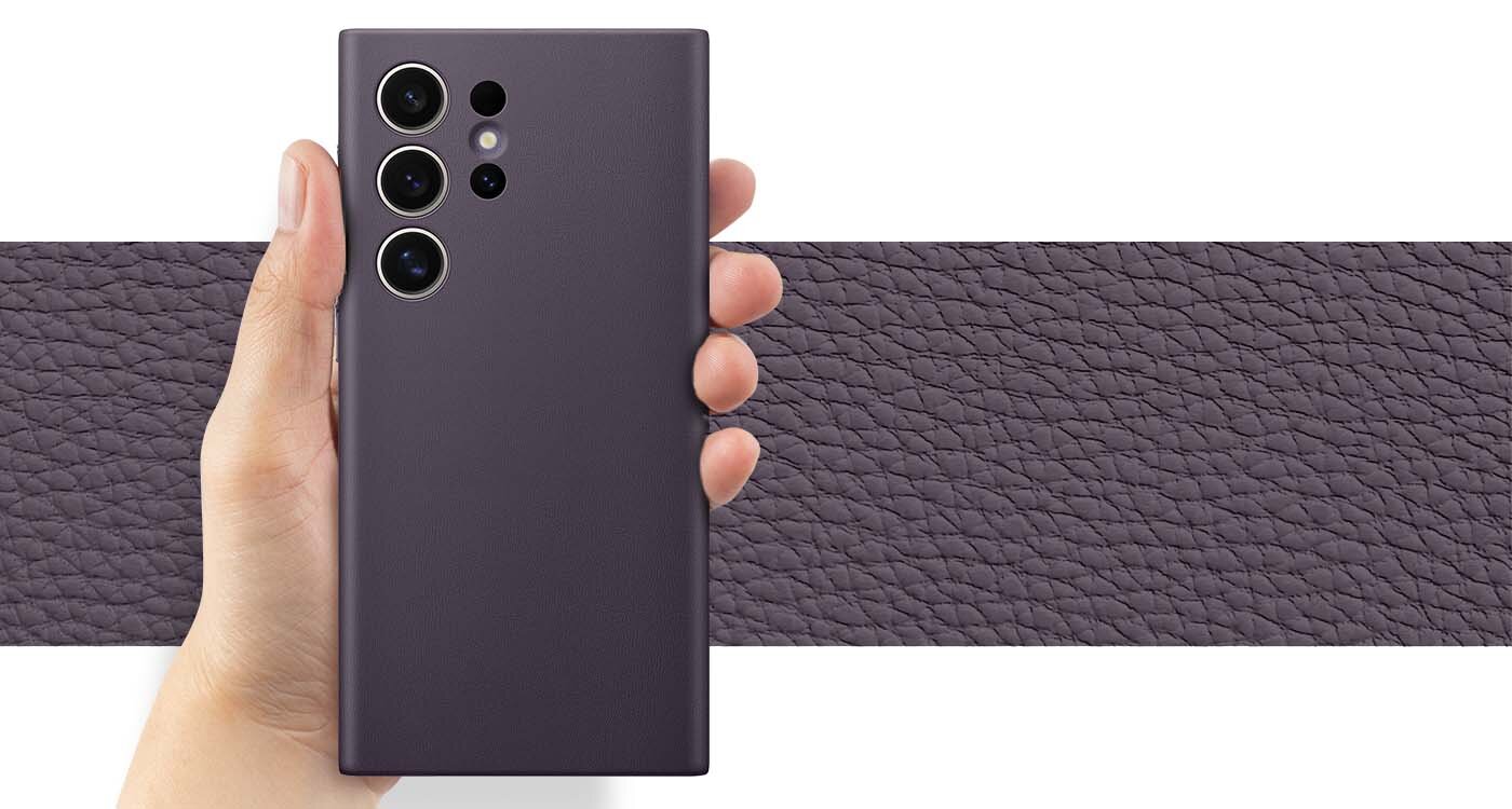 Vegan Leather Case chroni Twój telefon przed uszkodzeniami