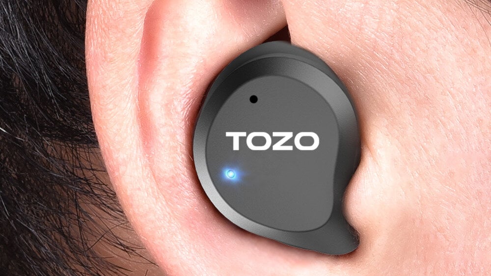 Słuchawki dokanałowe TOZO NC9 Pro  - konstrukcja