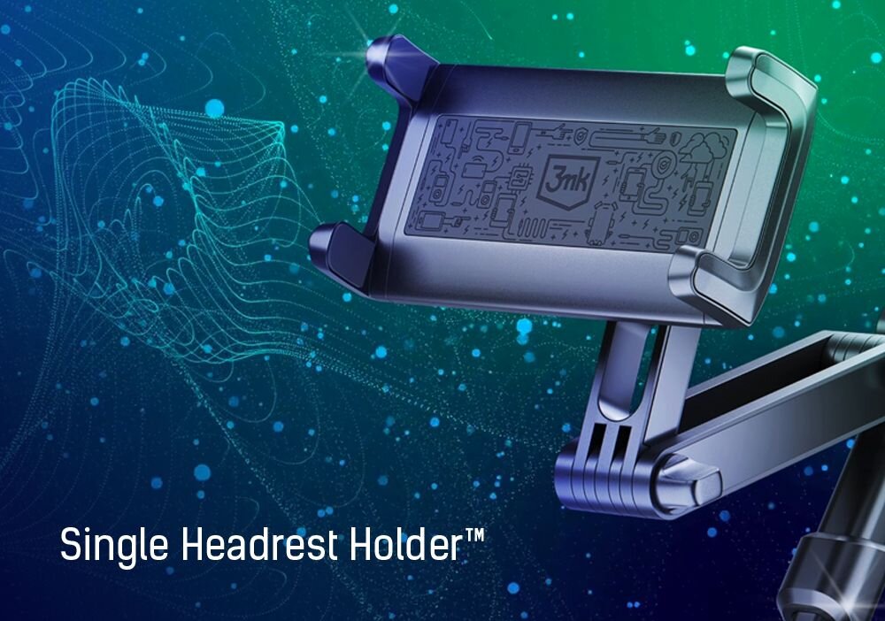 Uchwyt na telefon 3MK Single Headrest Holder uchwyt telefon tablet kompatybilnosc