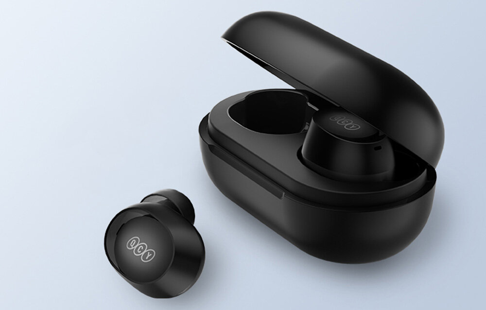 Słuchawki douszne QCY T27 kontrola panele dotykowe intuicyjnosc sterowanie responsywnosc