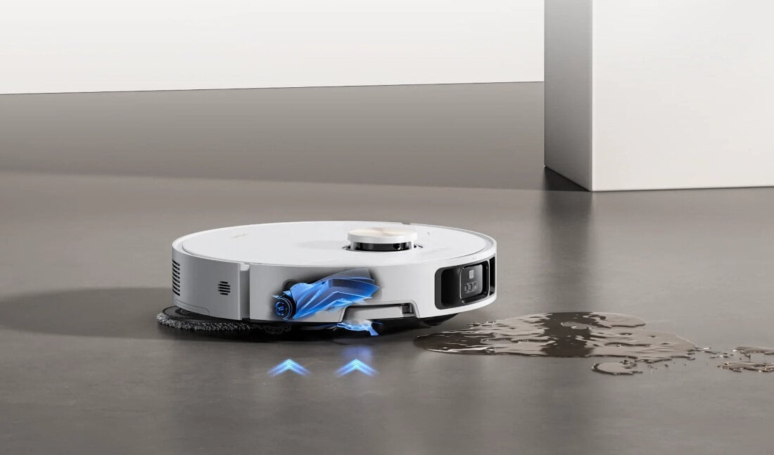 Robot sprzątający DREAME X40 Ultra Complete wysuwana szczotka boczna funkcja podnoszenia miejsca zabrudzenia