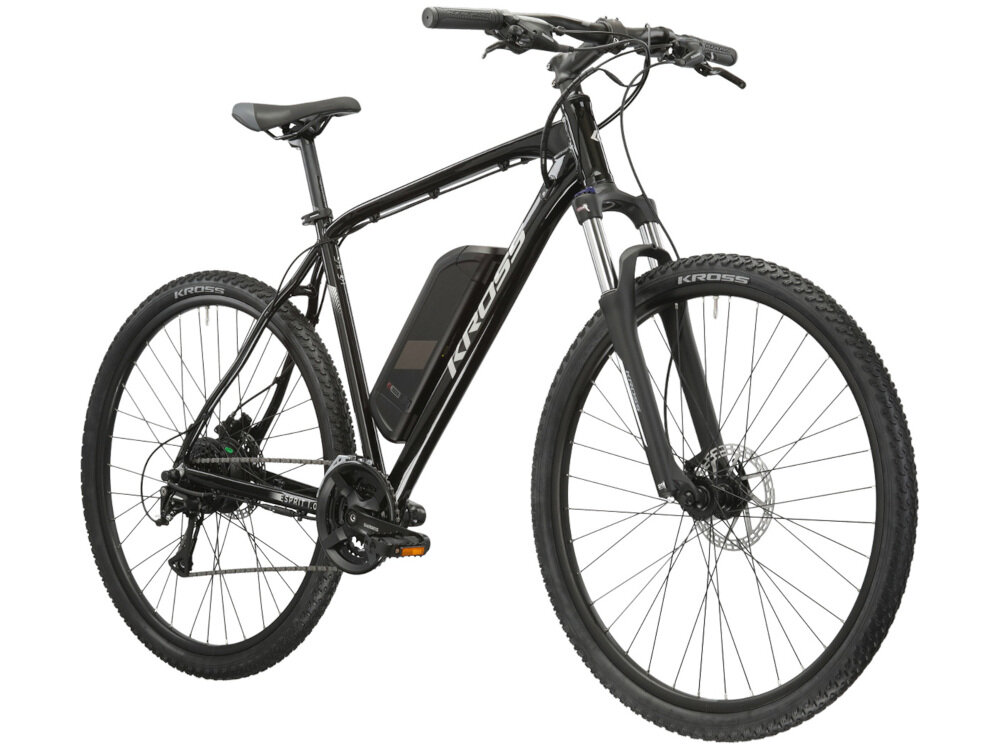 Rower elektryczny KROSS Esprit Boost 1.0 M21 29 cali męski Czarny meski rower elektryczny srodek codziennego transportu elektryczny uklad napedowy