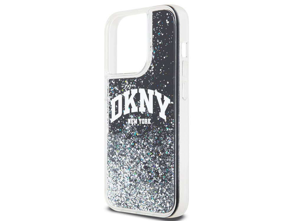 Etui DKNY Liquid Glitter Big Logo styl i bezpieczeństwo ochrona
