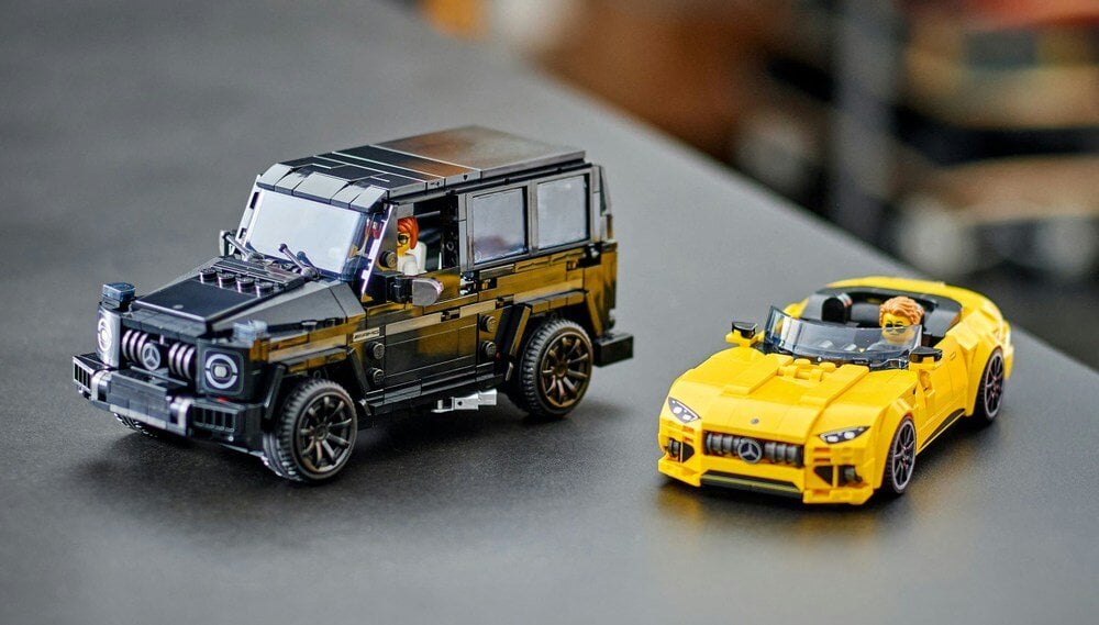 LEGO 76924 Speed Champions Mercedes-AMG G 63 i Mercedes-AMG SL 63     opis