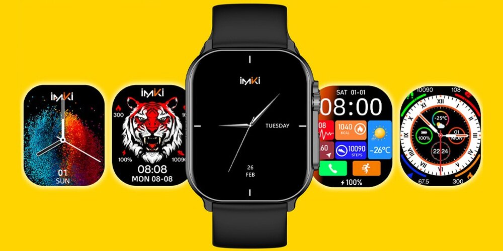 Smartwatch IMLAB SF1 Imiki wyświetlacz  