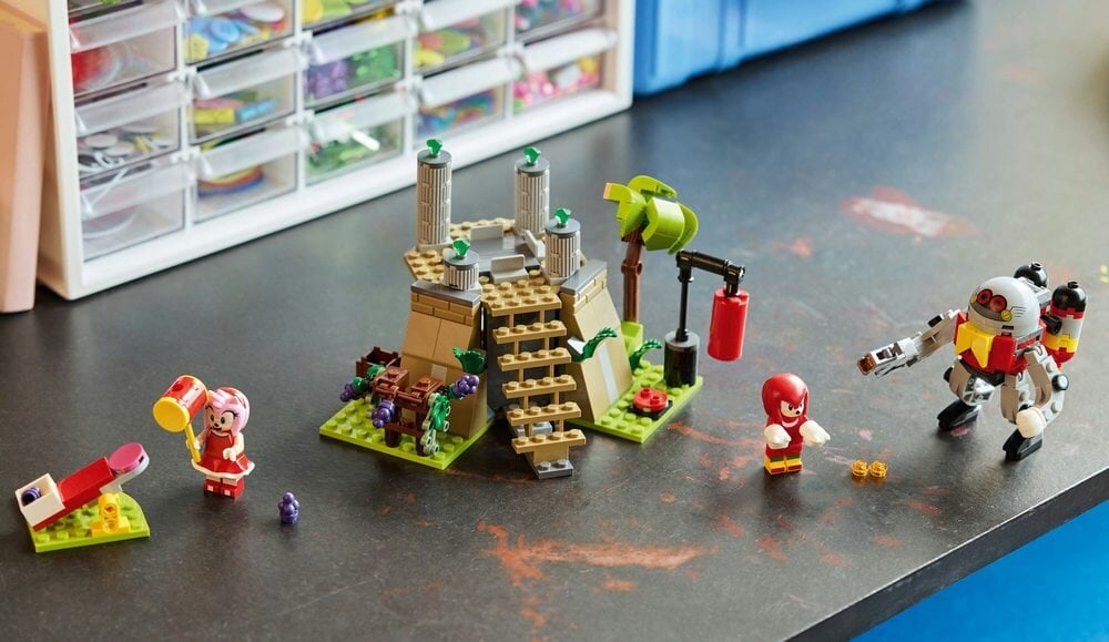 LEGO 76998 Sonic the Hedgehog Knuckles i świątynia Master Emerald opis