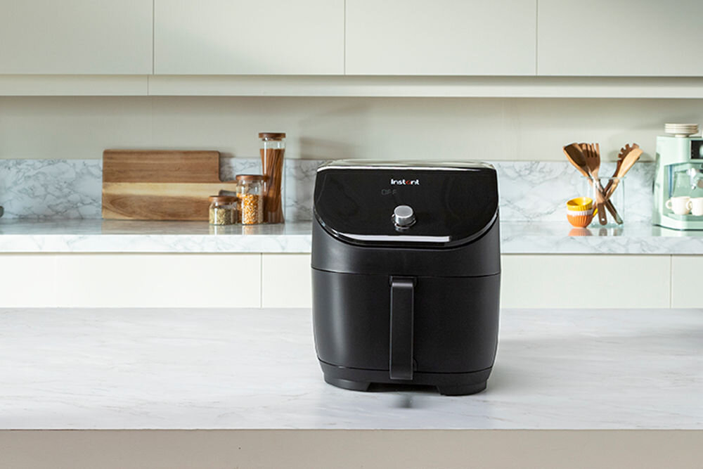 Frytkownica beztłuszczowa INSTANT POT Vortex Slim Czarny Air Fryer pojemność 5,7 6 porcji mycie w zmywarce