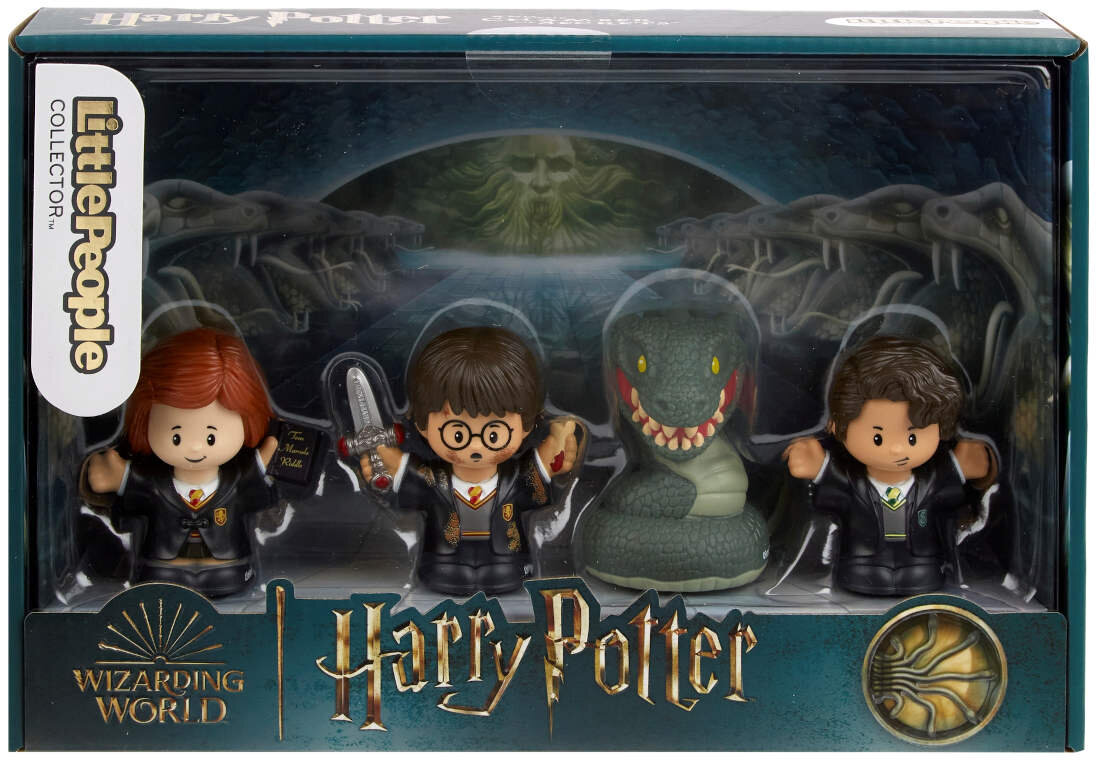 Zestaw figurek FISHER PRICE Little People Harry Potter i Komnata Tajemnic HVG46