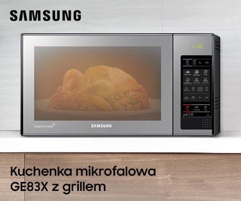 Kuchenka mikrofalowa SAMSUNG GE83X – sklep internetowy Avans.pl