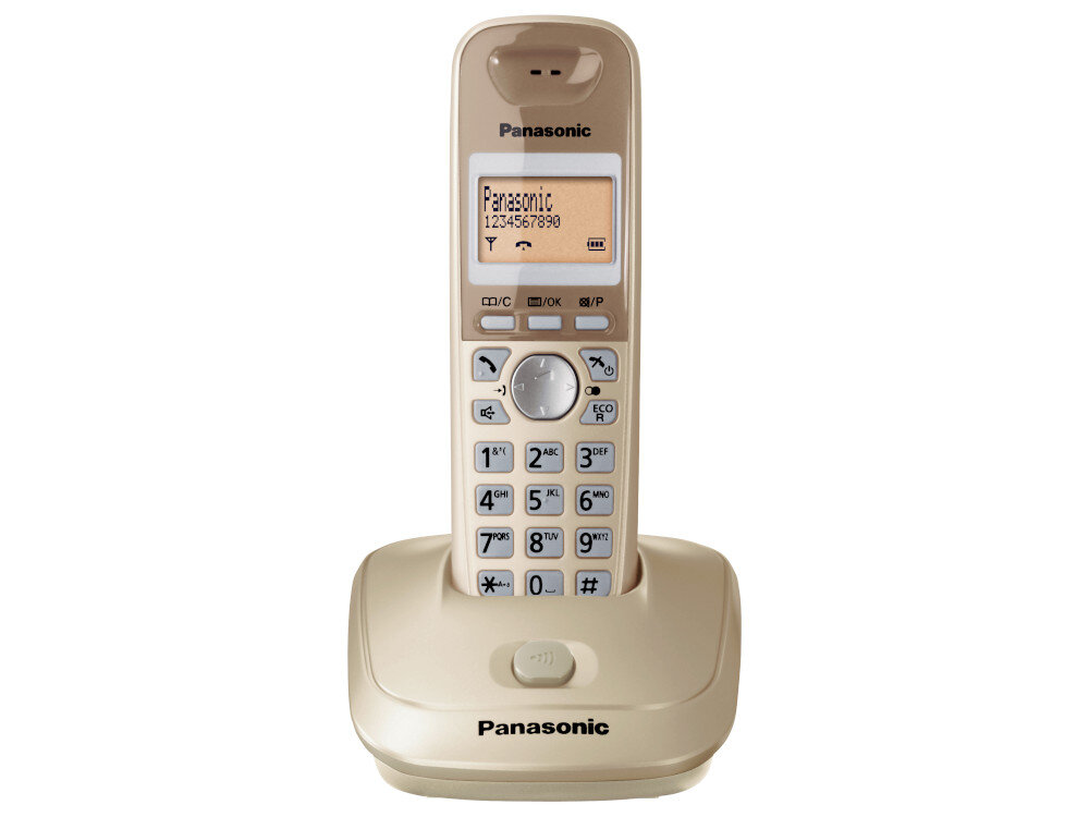 PANASONIC KX-TG2511 System korekcji błędów telefon bezprzewodowy słuchawkę i bazę z ładowarką