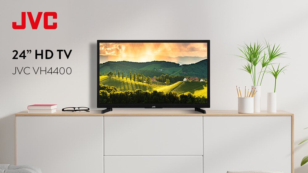 Telewizor JVC LT-24VH4400 - Kompaktowy telewizor, telewizor stojący na komodzie