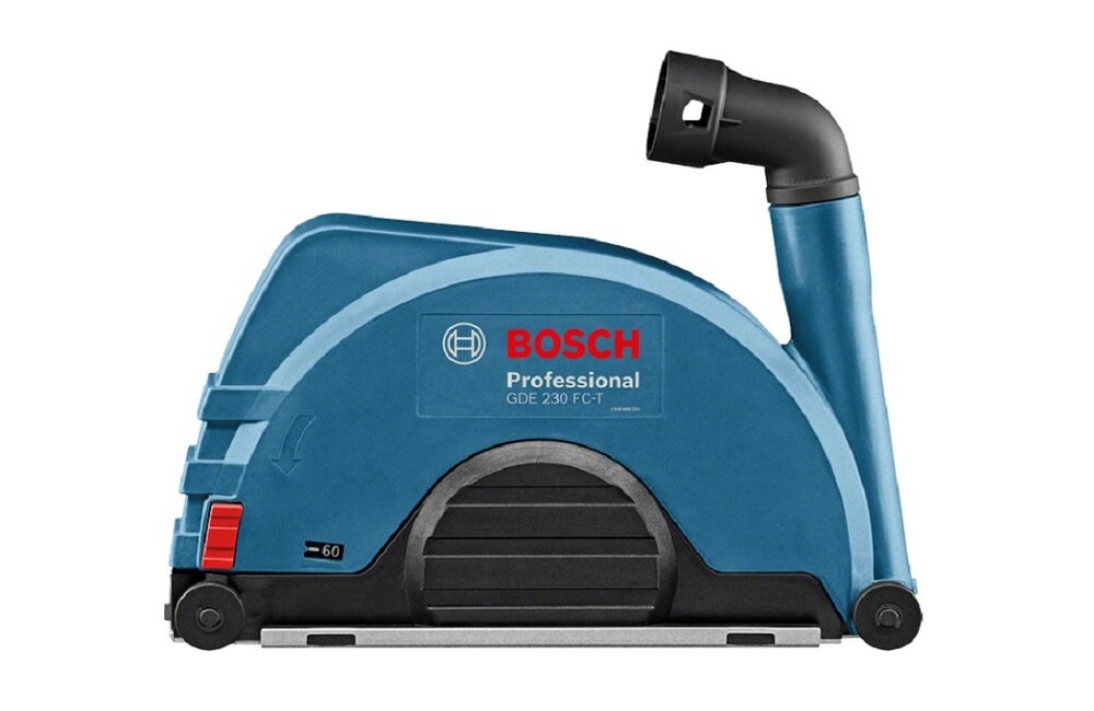 Pokrywa odsysająca BOSCH 1600A003DM GDE 230 FC T Professional Prawie bezpyłowe przecinanie kamienia regulacja głębokości cięcia system Bosch Click Clean System