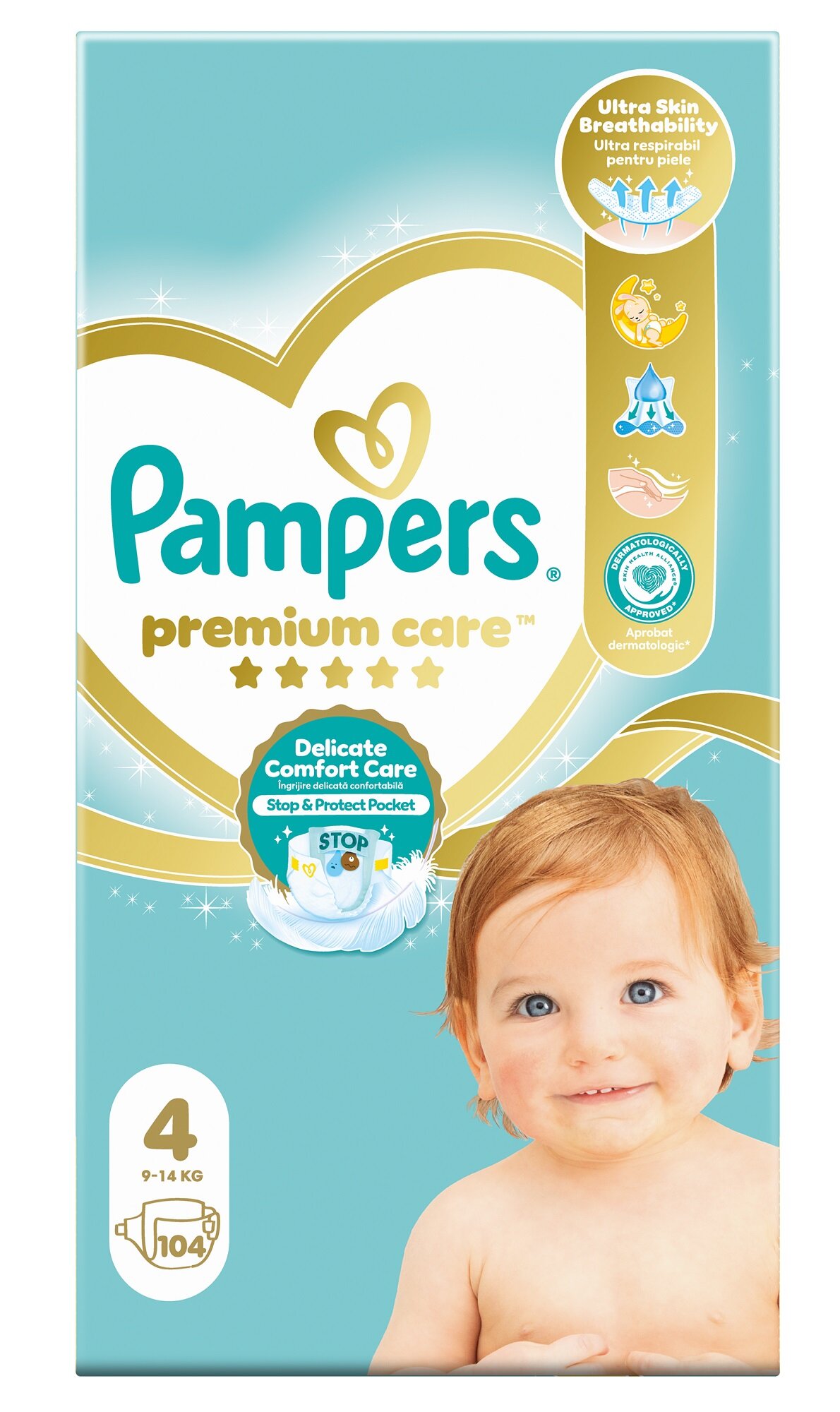 Pieluchy PAMPERS Premium Care Maxi (104 – sklep