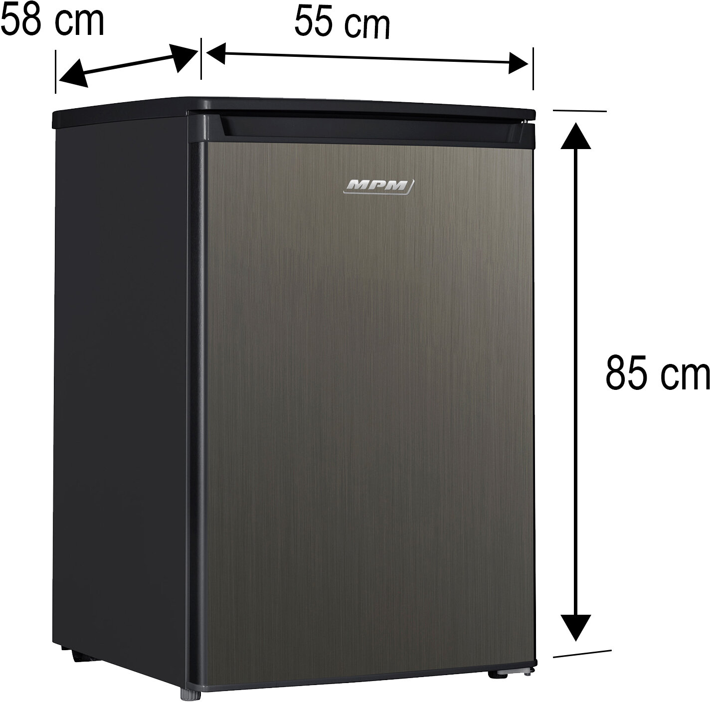 江戸っ子 Mała lodówka Exquisit z zamrażalnikiem Marki • OLX.pl