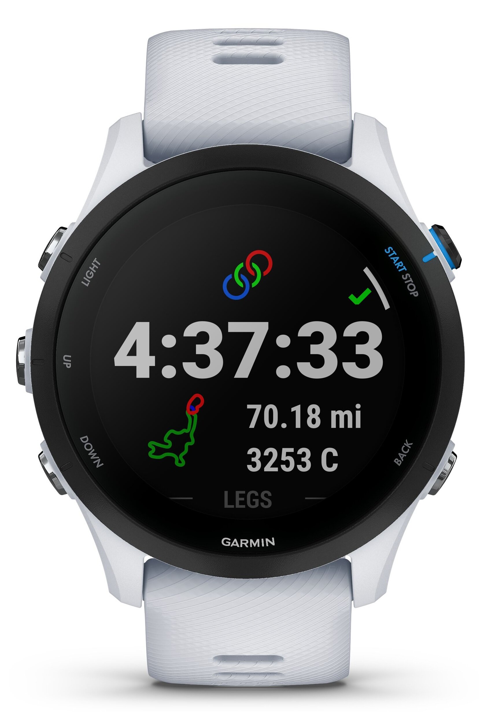 Zegarek sportowy GARMIN Forerunner 255 Music Biały – sklep