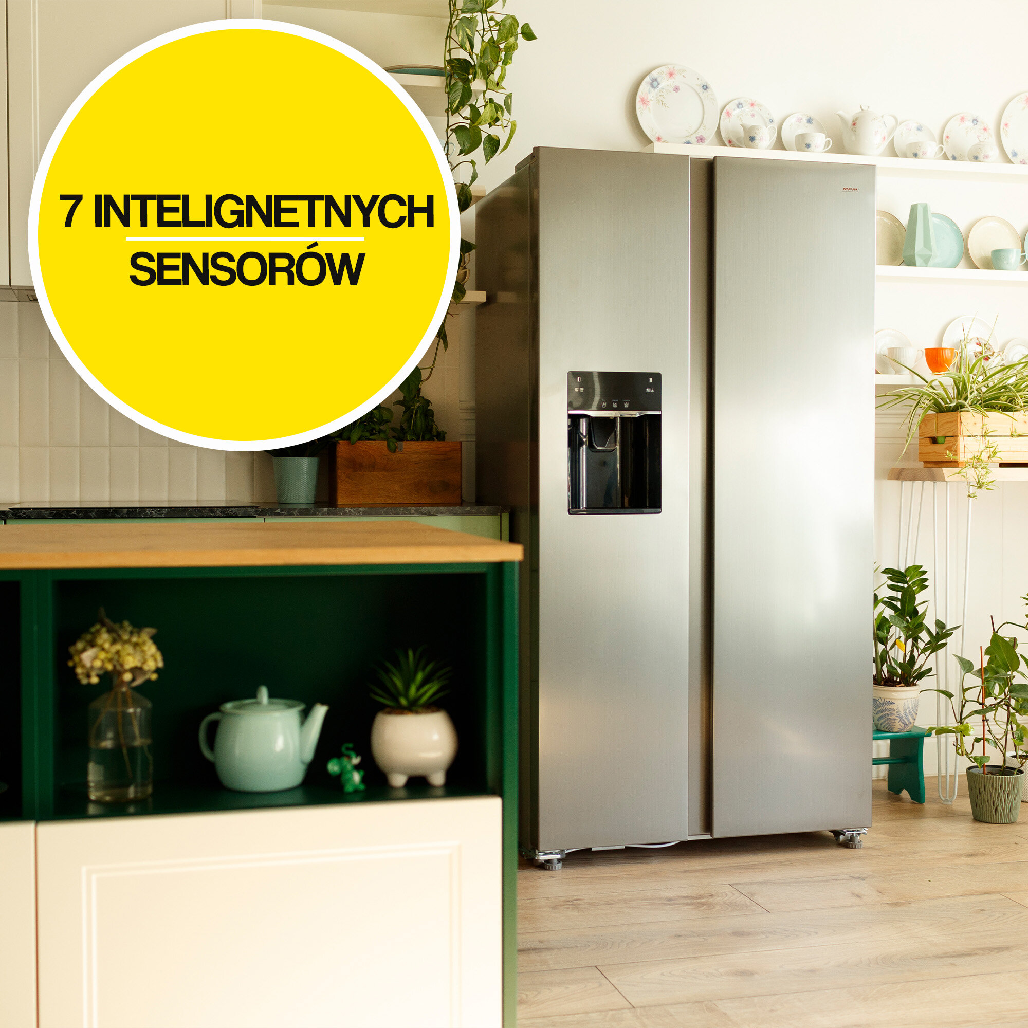 kao品 CNCQ2T518EW | Lodówka City Fresco 300 | Candy