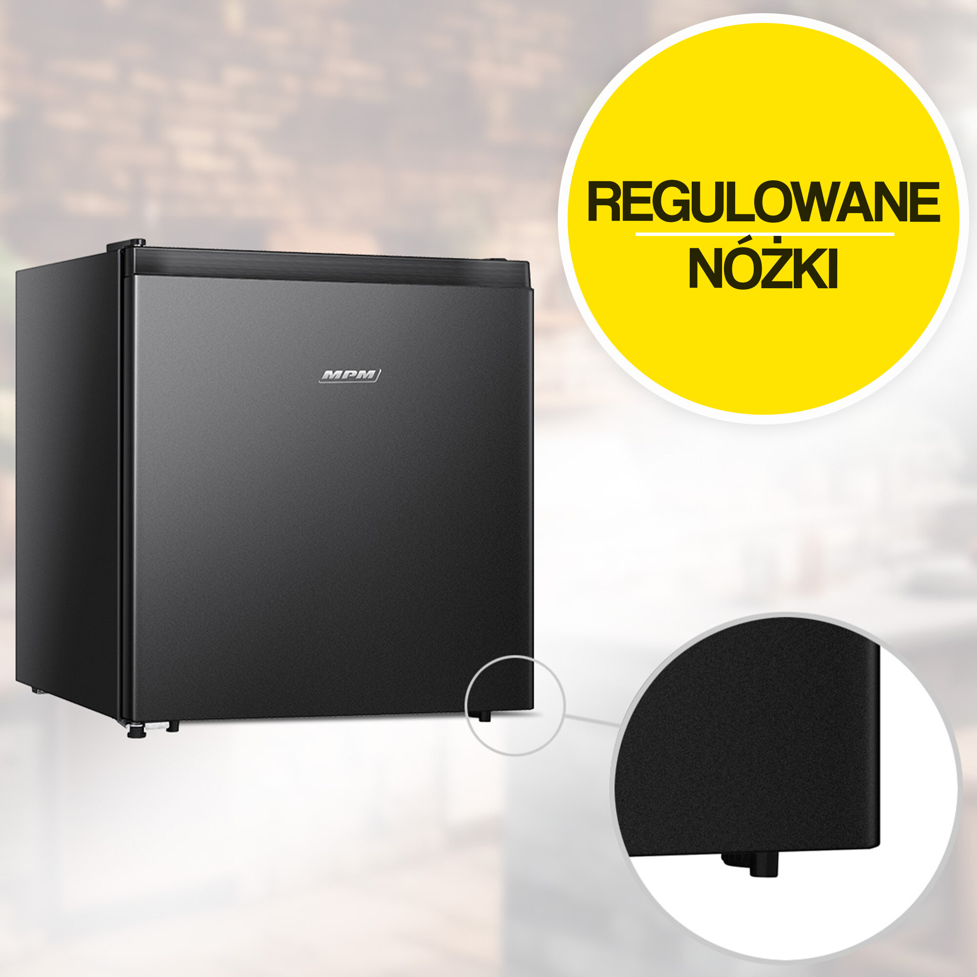Lodówka MPM 46-CJ-06 50cm Czarna – sklep internetowy Avans.pl