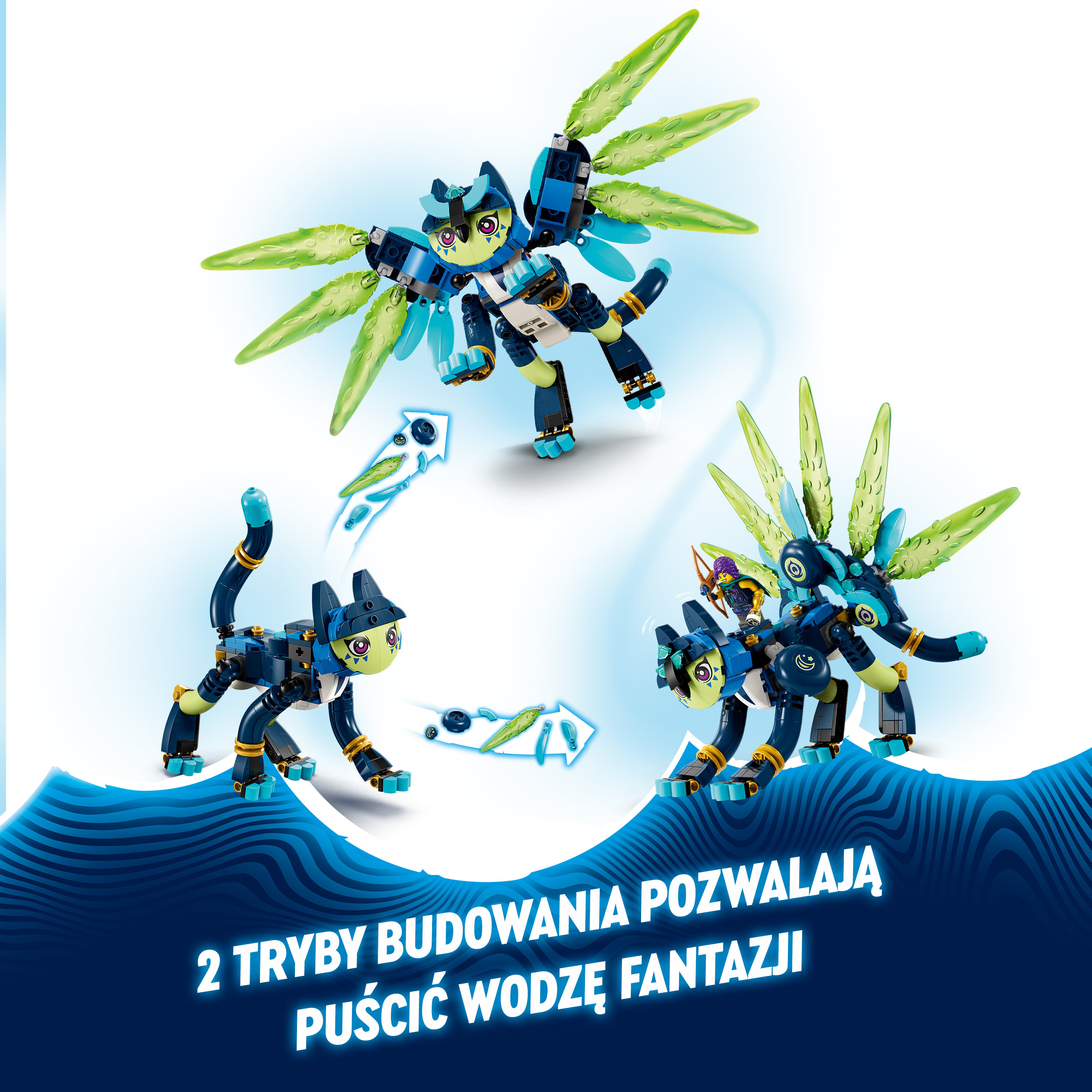 LEGO 71476 DREAMZzz Zoey i sowokot Zian – sklep internetowy Avans.pl