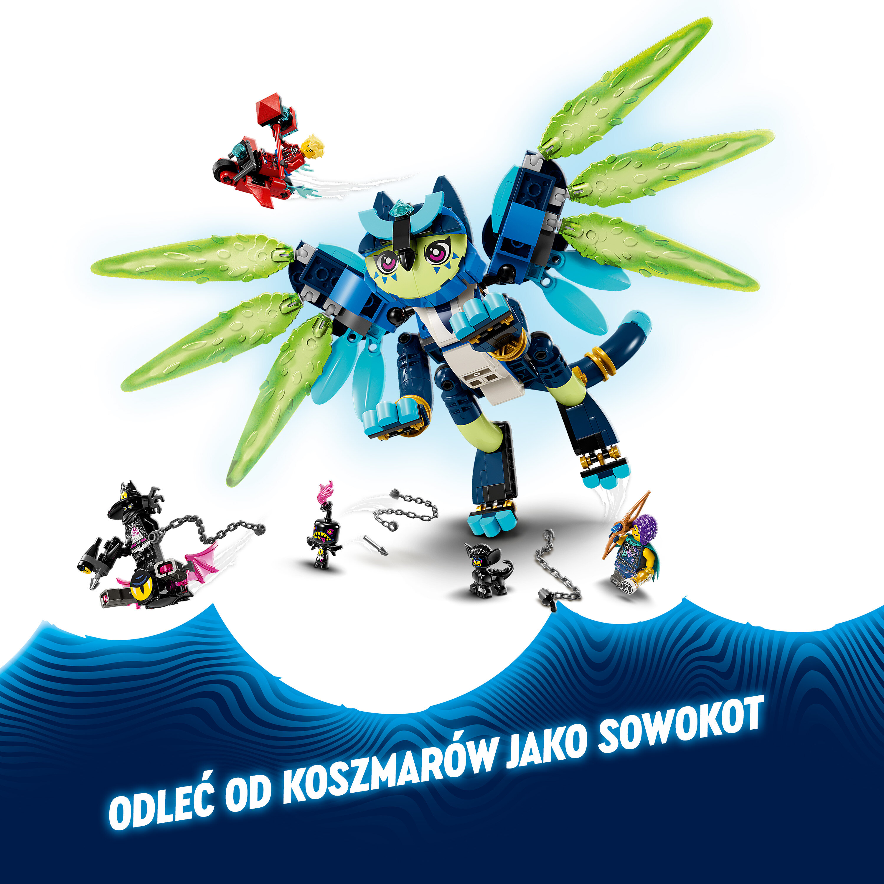 LEGO 71476 DREAMZzz Zoey i sowokot Zian – sklep internetowy Avans.pl