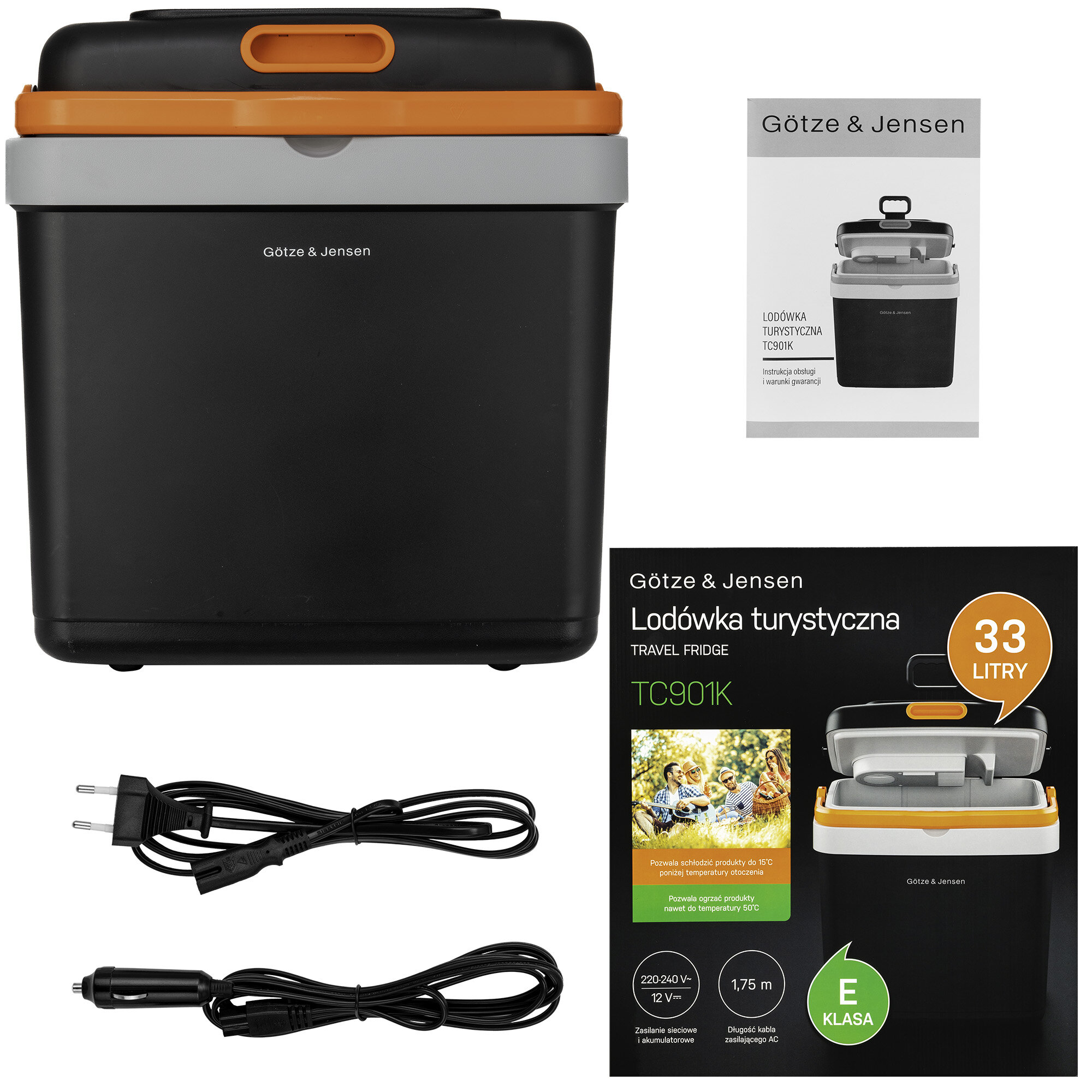 Lodówka GÖTZE & JENSEN TC901K – sklep internetowy Avans.pl