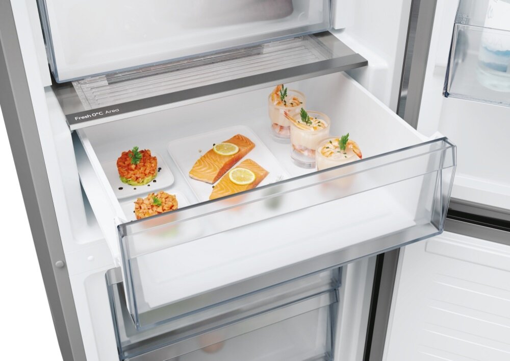 Lodówka CANDY CNCQ4T618EX Fresco 500 No Frost 185cm Inox – sklep