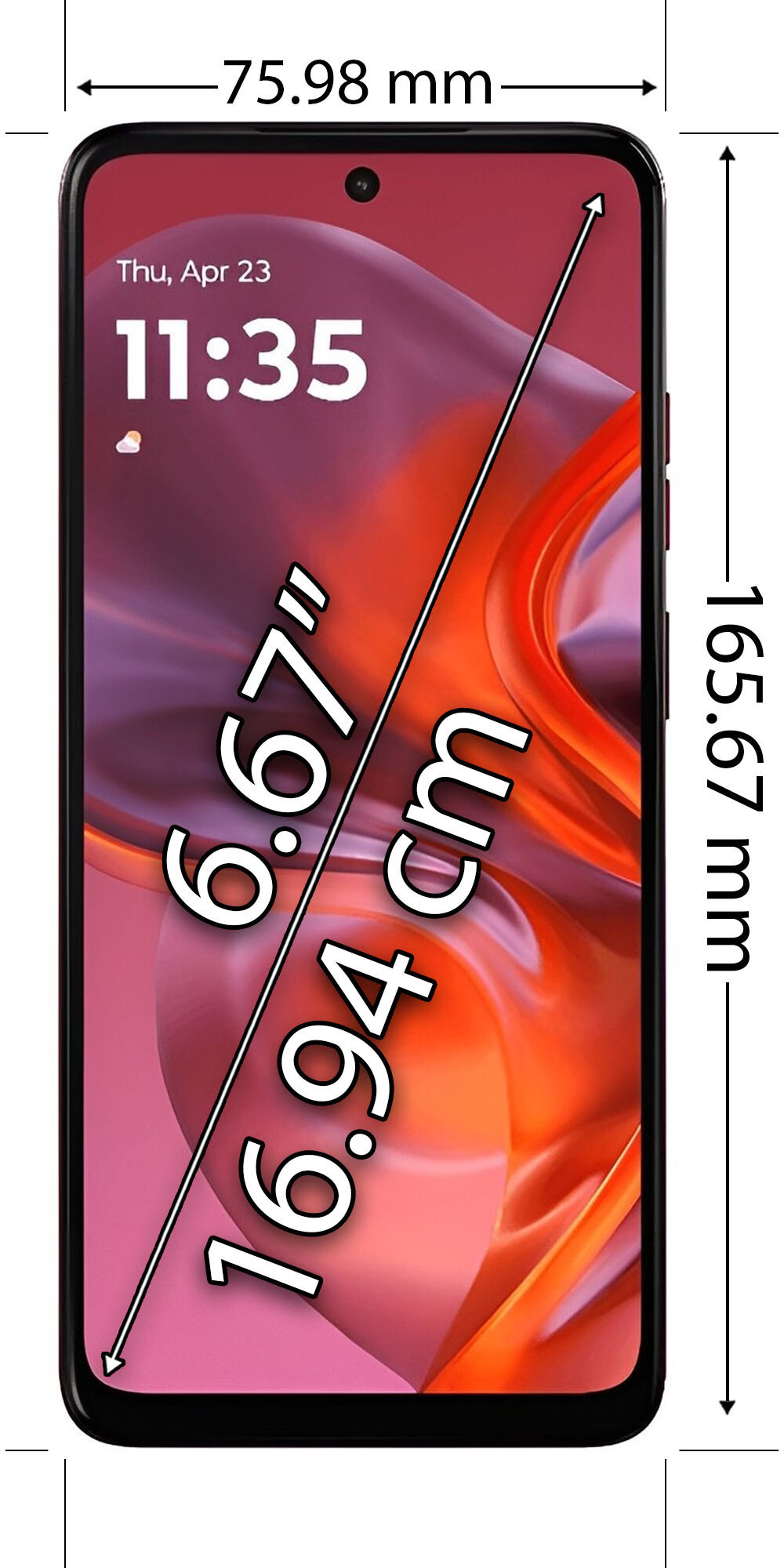 Smartfon MOTOROLA Moto G05 4/128GB 6.67