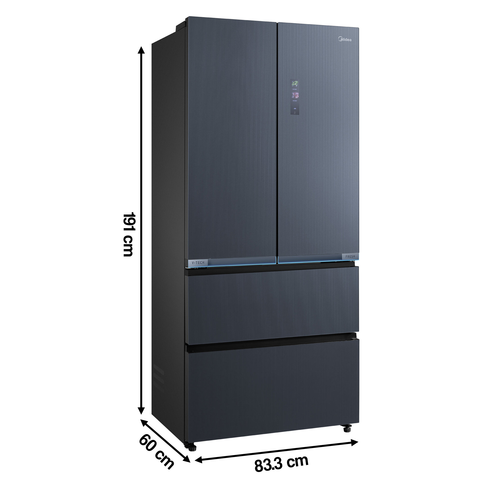 Lodowka-MIDEA-MDRF705BIE70-