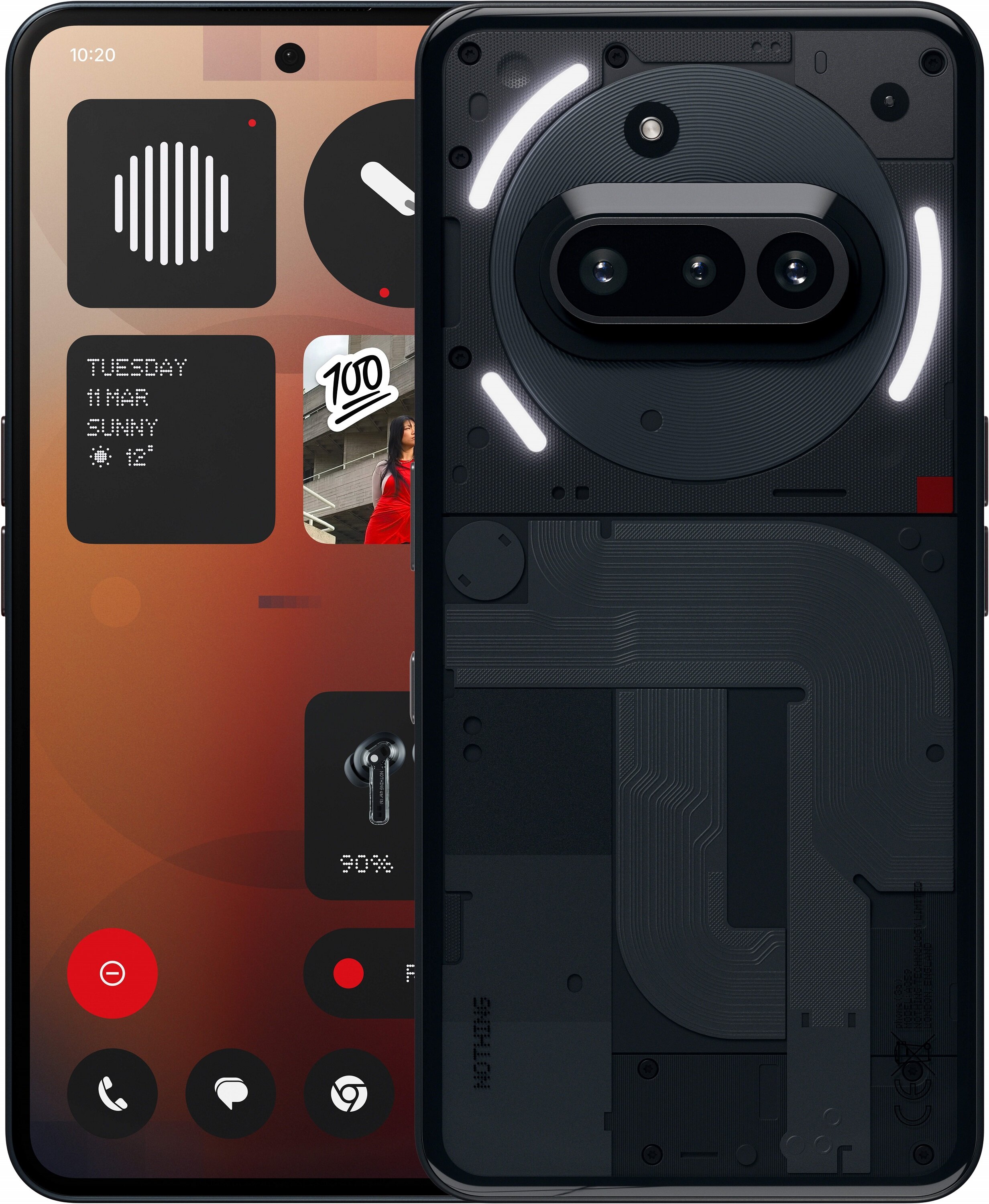 Smartfon NOTHING Phone 3a 5G 12/256GB 6.77