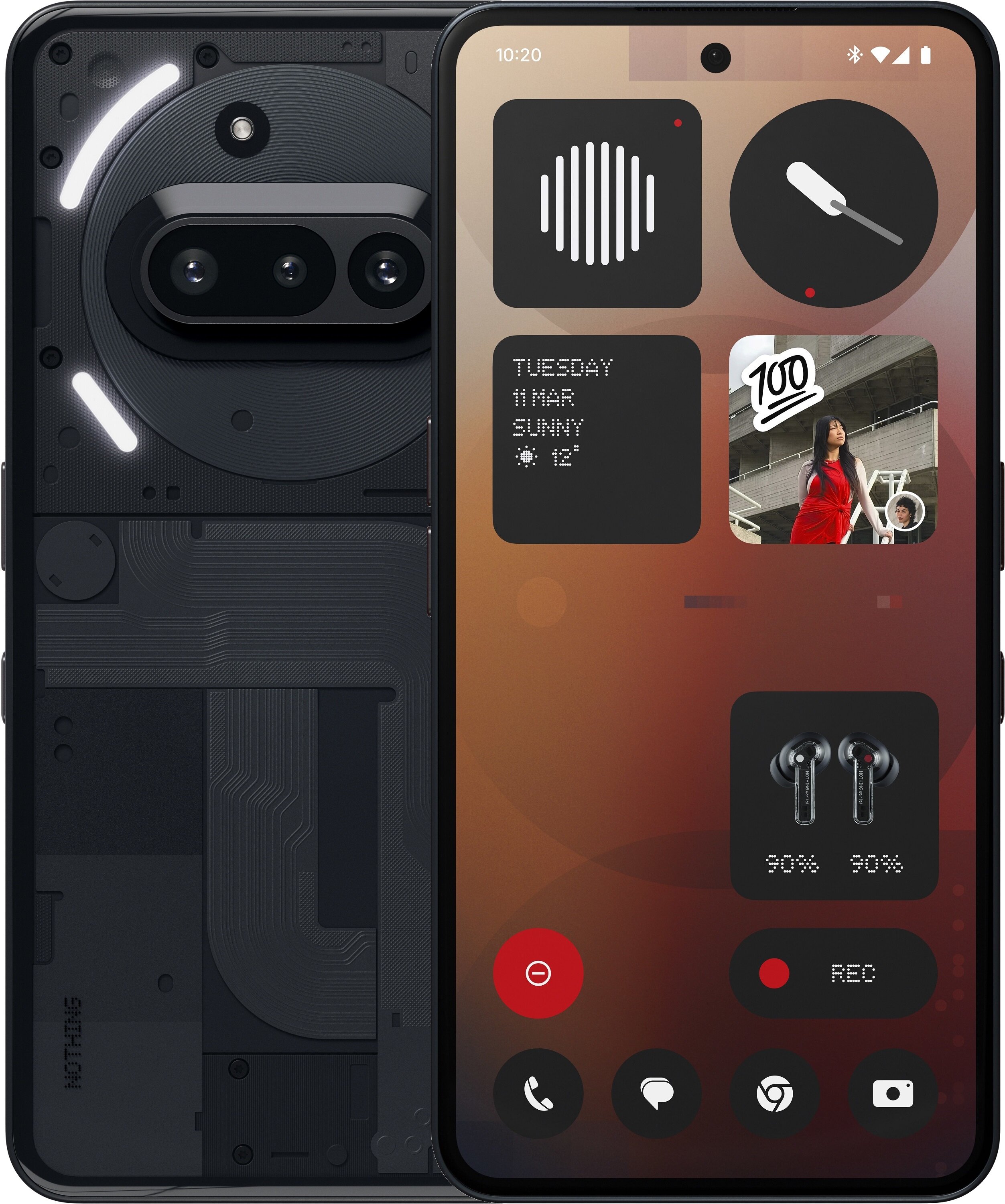 Smartfon NOTHING Phone 3a 5G 12/256GB 6.77