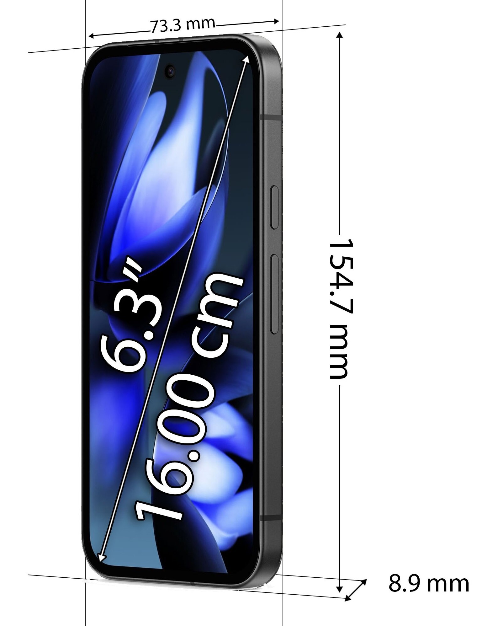 Smartfon GOOGLE Pixel 9a 5G 8/128GB 6.3