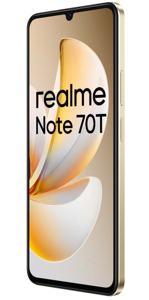 Smartfon REALME Note 70T 4/128GB 6.74” 90 Hz Złoty – sklep