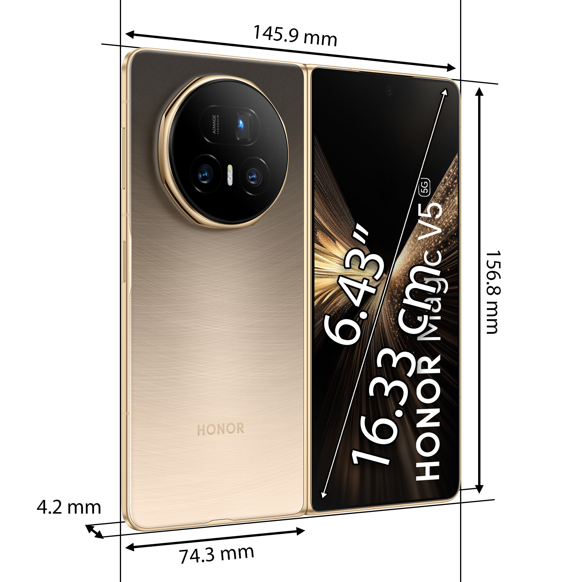 Smartfon HONOR Magic V5 5G 16/512GB 7.95