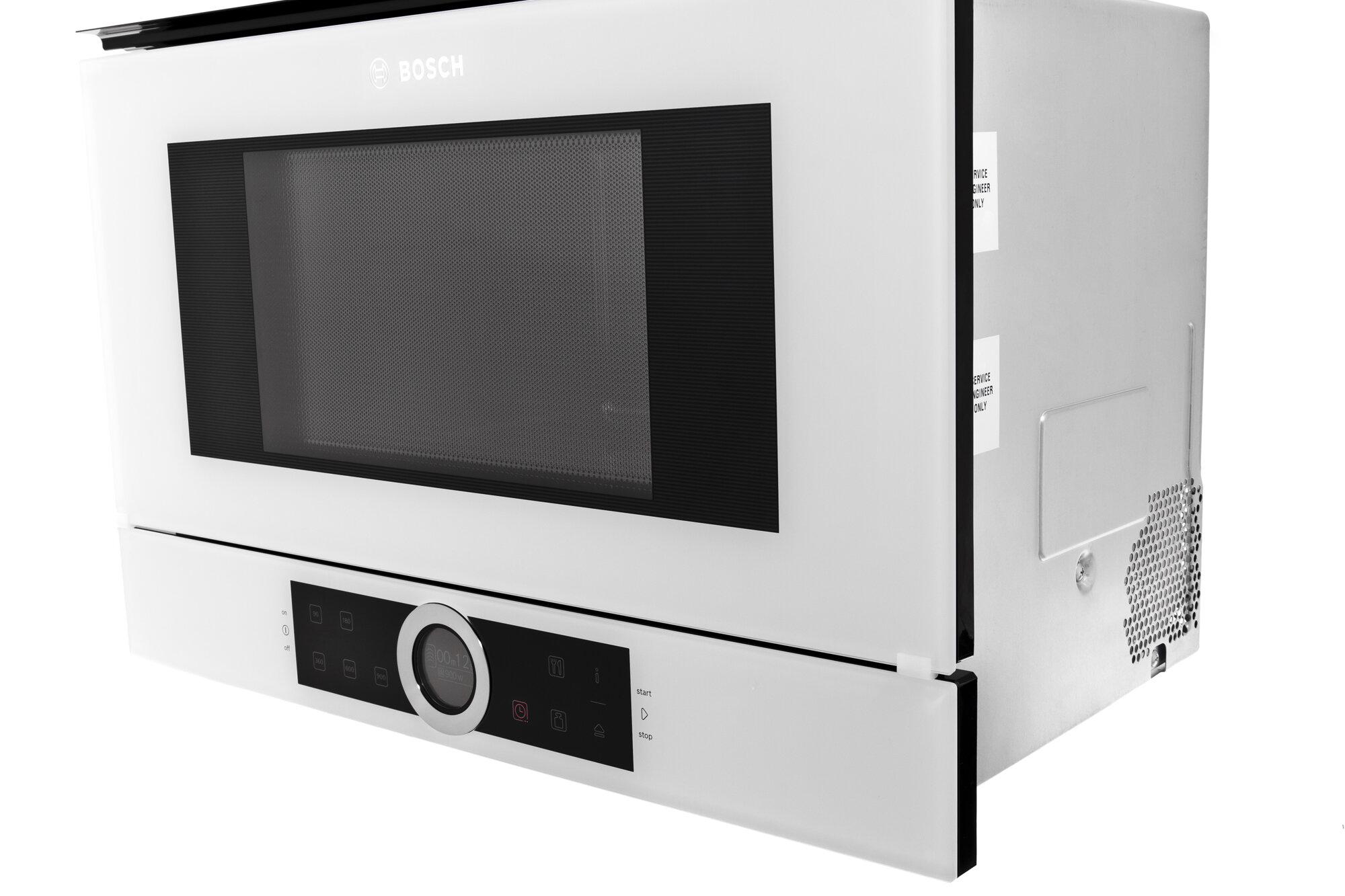 Four Micro-ondes Encastrable BFL634GW1 - 900W, 21L, 7 Programmes Auto, Porte Vitrée, Commande Tactile