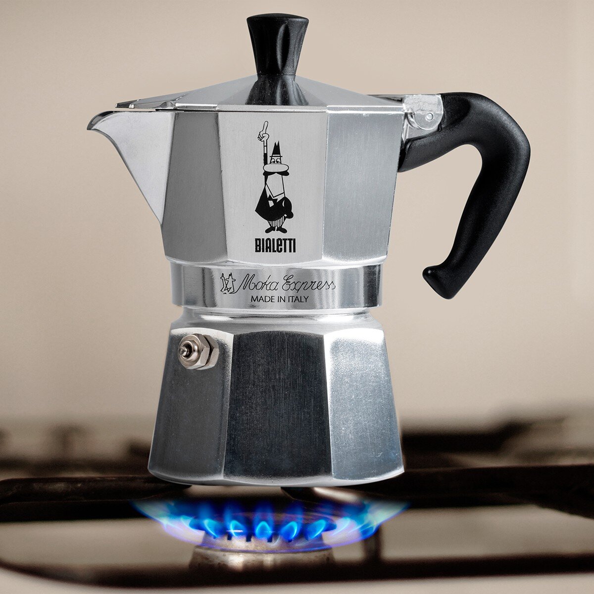 Kawiarka BIALETTI Moka Express 12 TZ Srebrno-czarny 600 ml – sklep