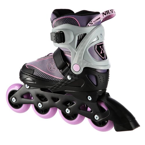 Łyżworolki NILS EXTREME NA11008 (rozmiar 39-42) Szaro-fioletowy